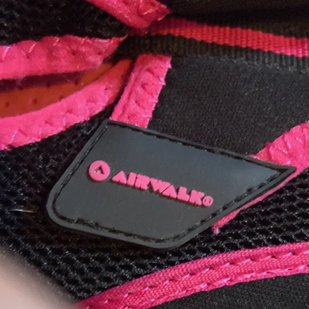 Airwalk Water Shoes Kids Size 13 – Black Magenta Unisex Swim Shoes
